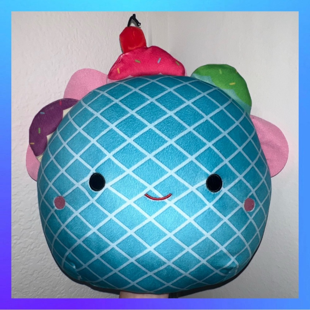 Squishmallow Waffle Taco Ice Cream NWOT